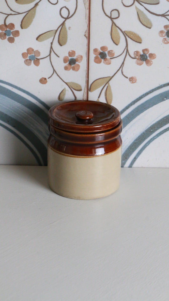 Vintage Pearsons of Chesterfield Lidded Jar