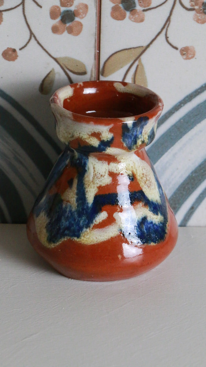 Handmade Miniature Vase by Cliff Youghal Ireland