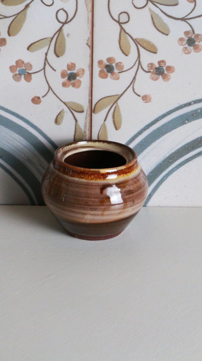 Winchcombe jar By Charles Tustin (missing lid)