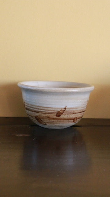 Vintage Mid Century Modern Studio Pottery Bowl Artist Signed