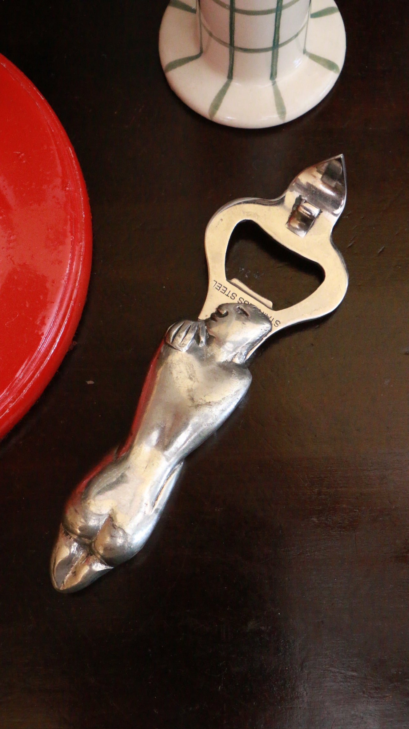 RARE Carrol Boyes Nude Figural Bottle Opener