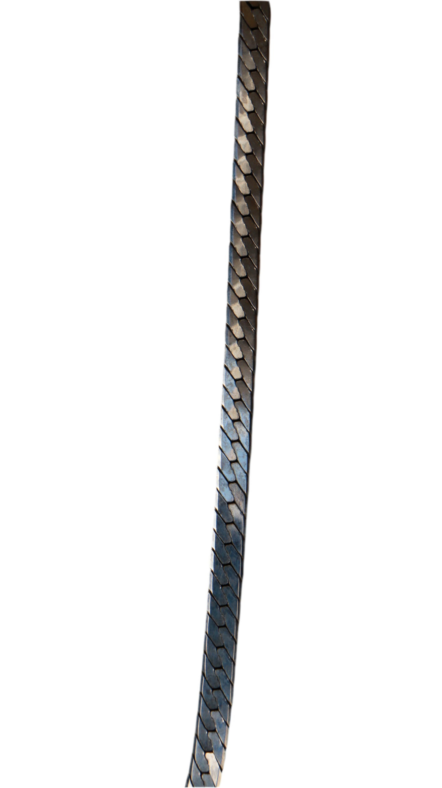 925 Italy Silver Herringbone Necklace