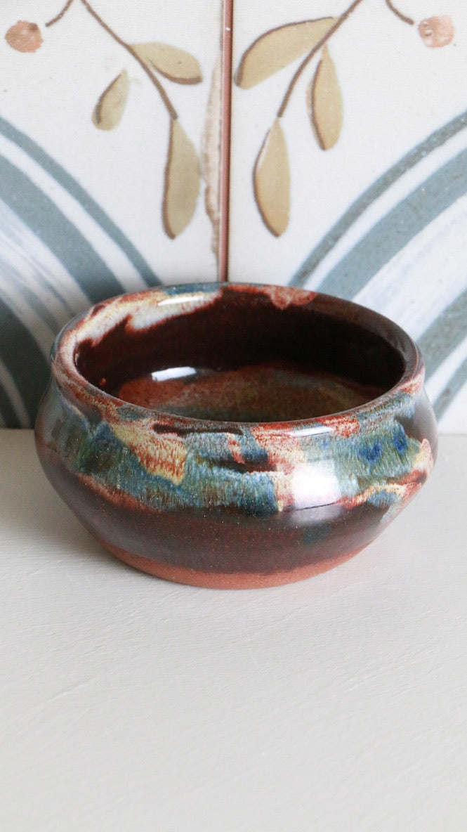 Handmade Cliff Youghal Ireland Pottery Bowl