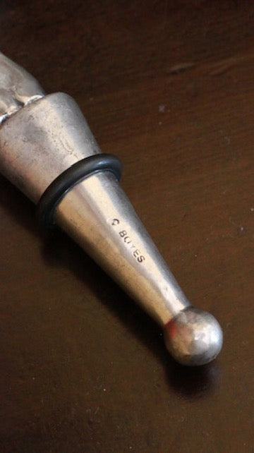 RARE Carrol Boyes Nude Figural Wine Bottle Stopper