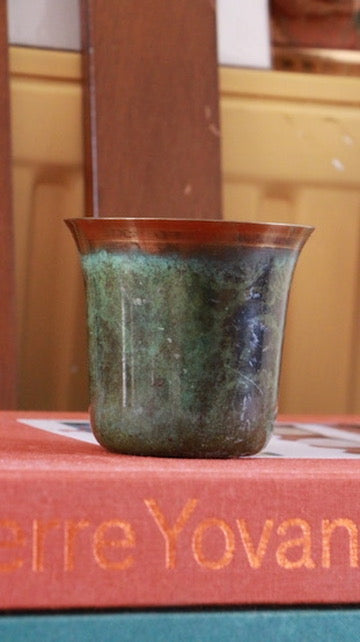 Vintage Brass Cup