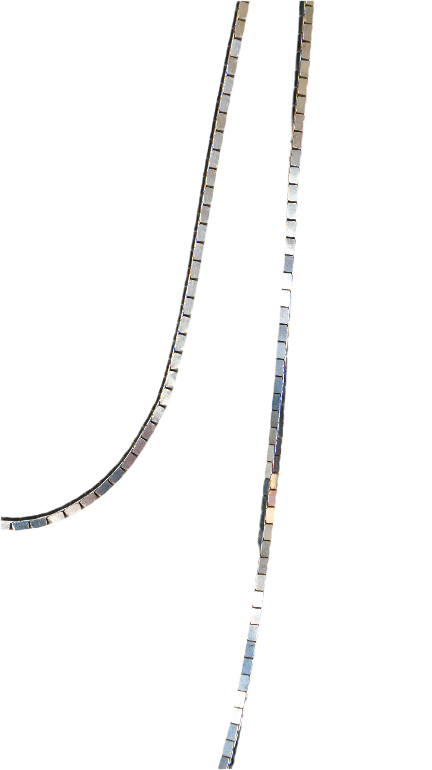 925 Italy Silver Box Chain Necklace