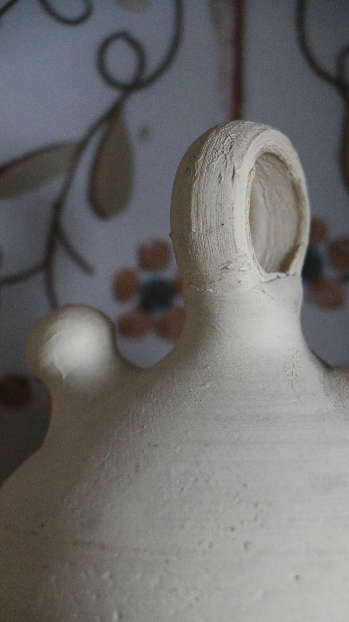 Vintage Spanish Botijo Clay Water Jug – Mid-Century
