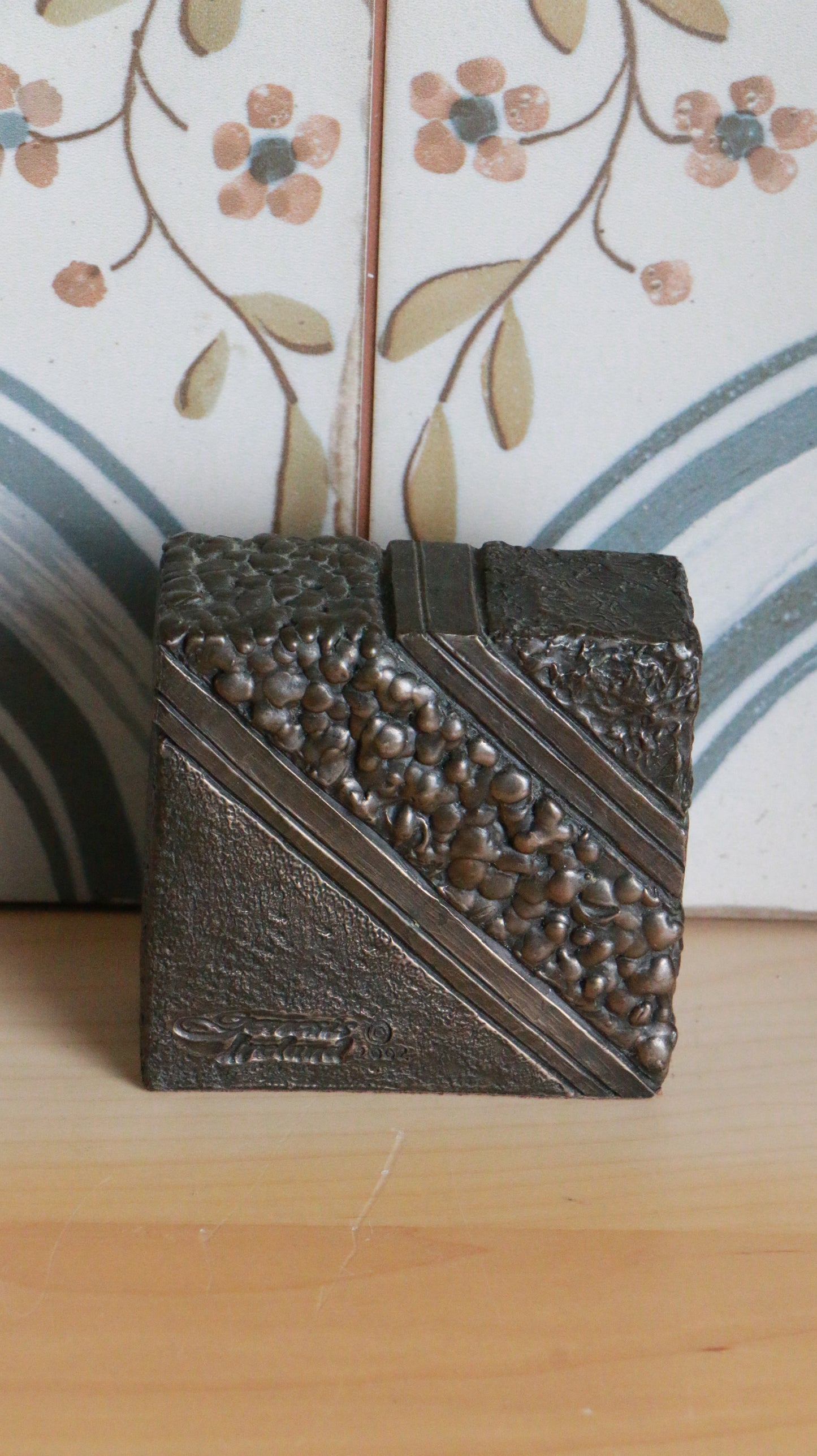 Genesis Desk/Mantle Clock – Designed by Steve Finney (Crafted in Ireland)
