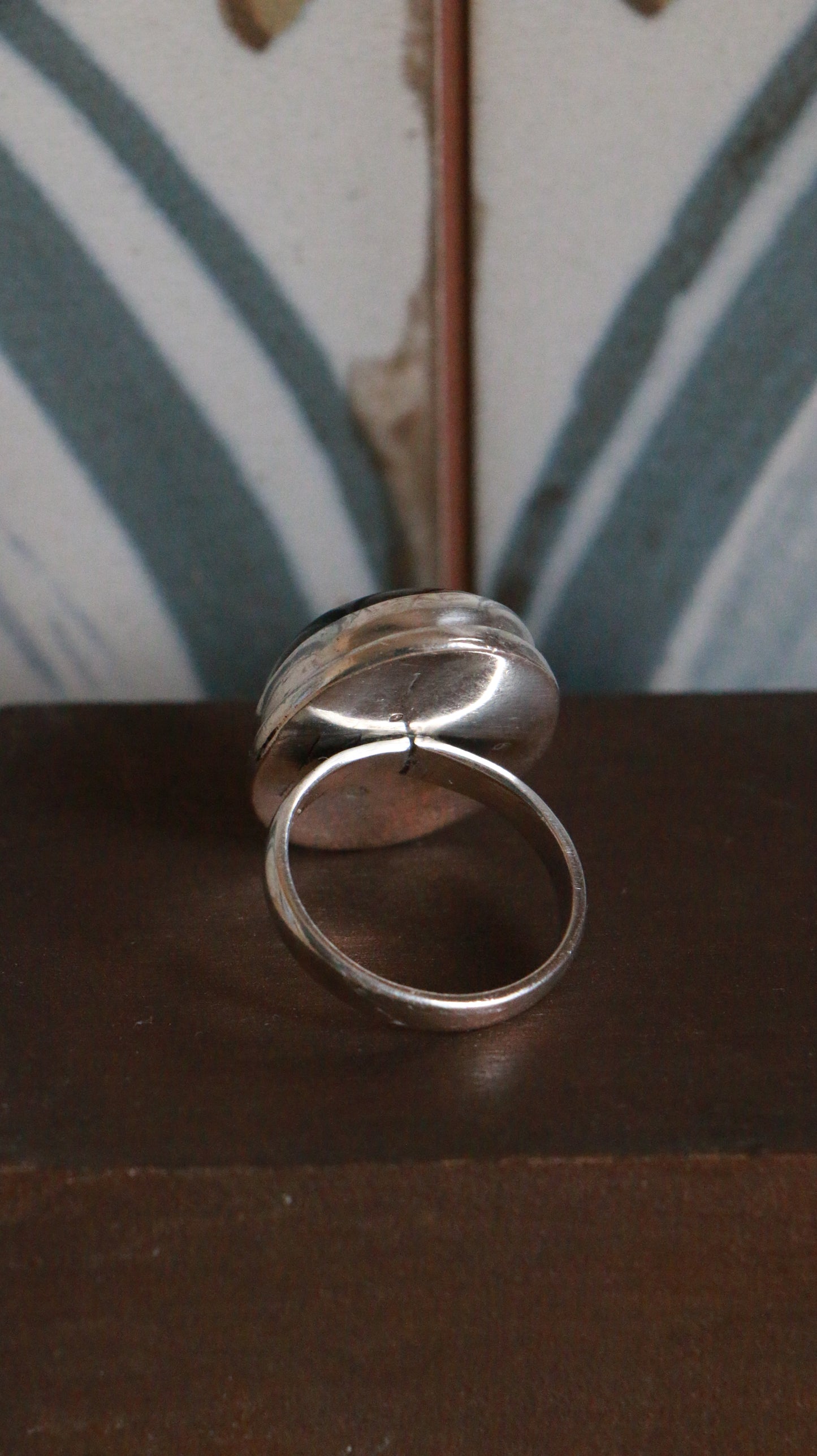 Vintage Sterling Silver Labradorite Ring