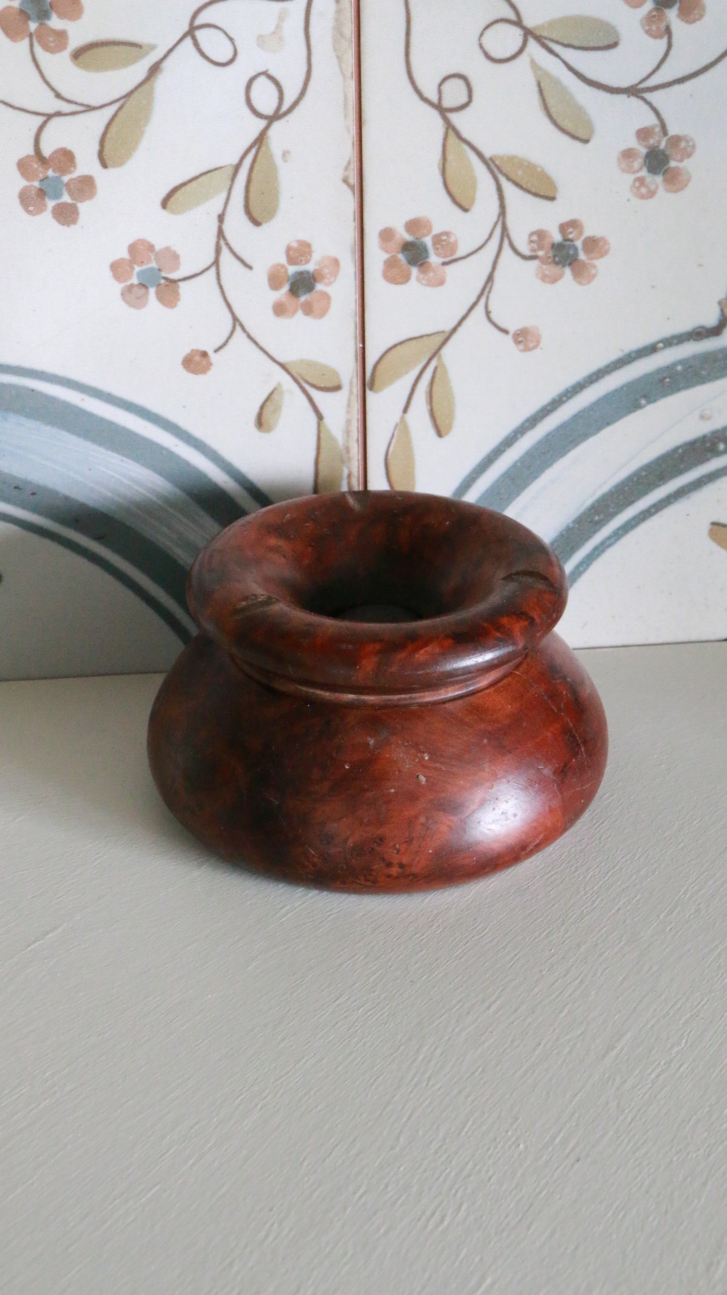 MARRAKESH EDIT - Vintage Morrocan Thuya Burr Wood Ashtray