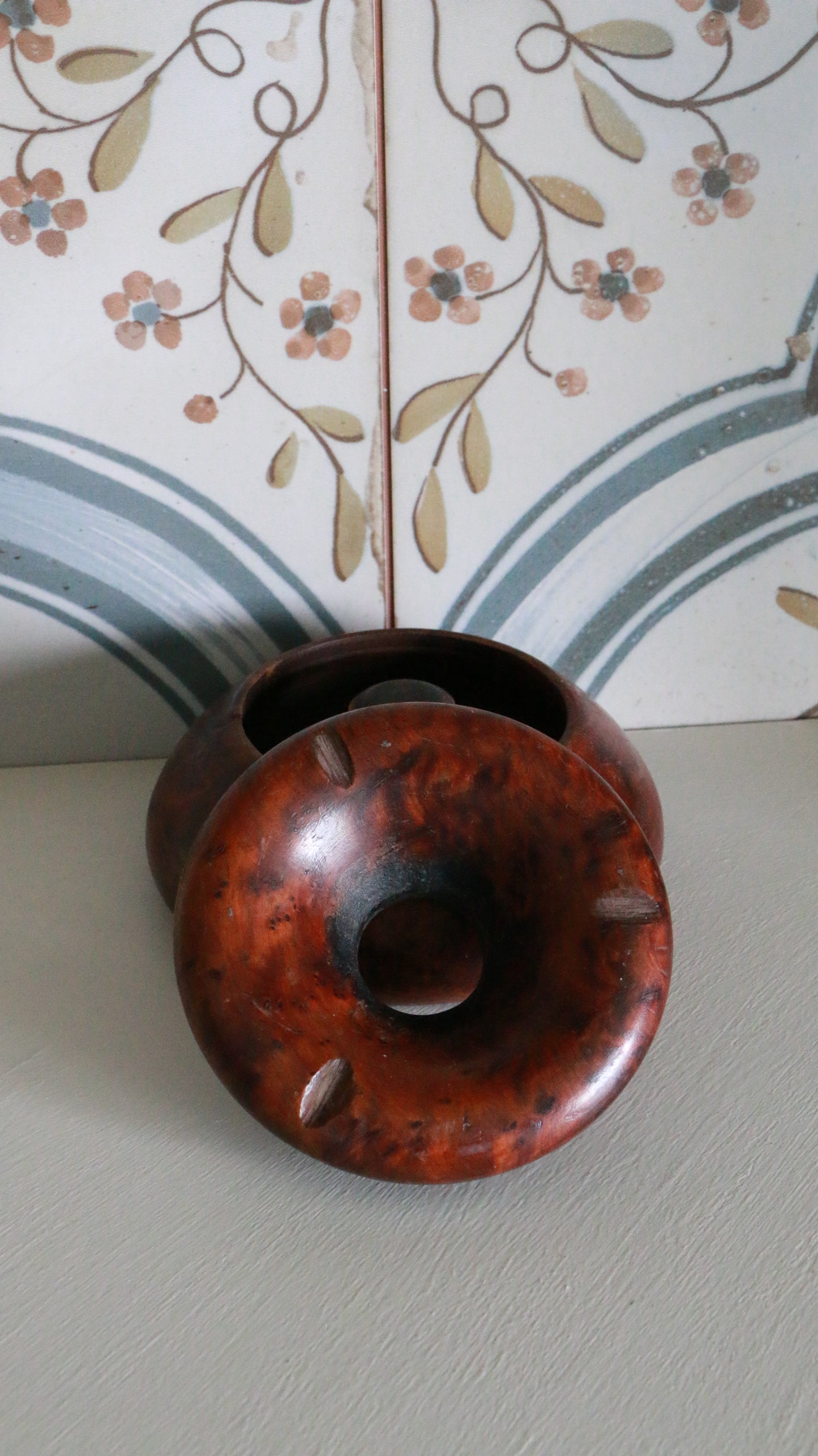MARRAKESH EDIT - Vintage Morrocan Thuya Burr Wood Ashtray