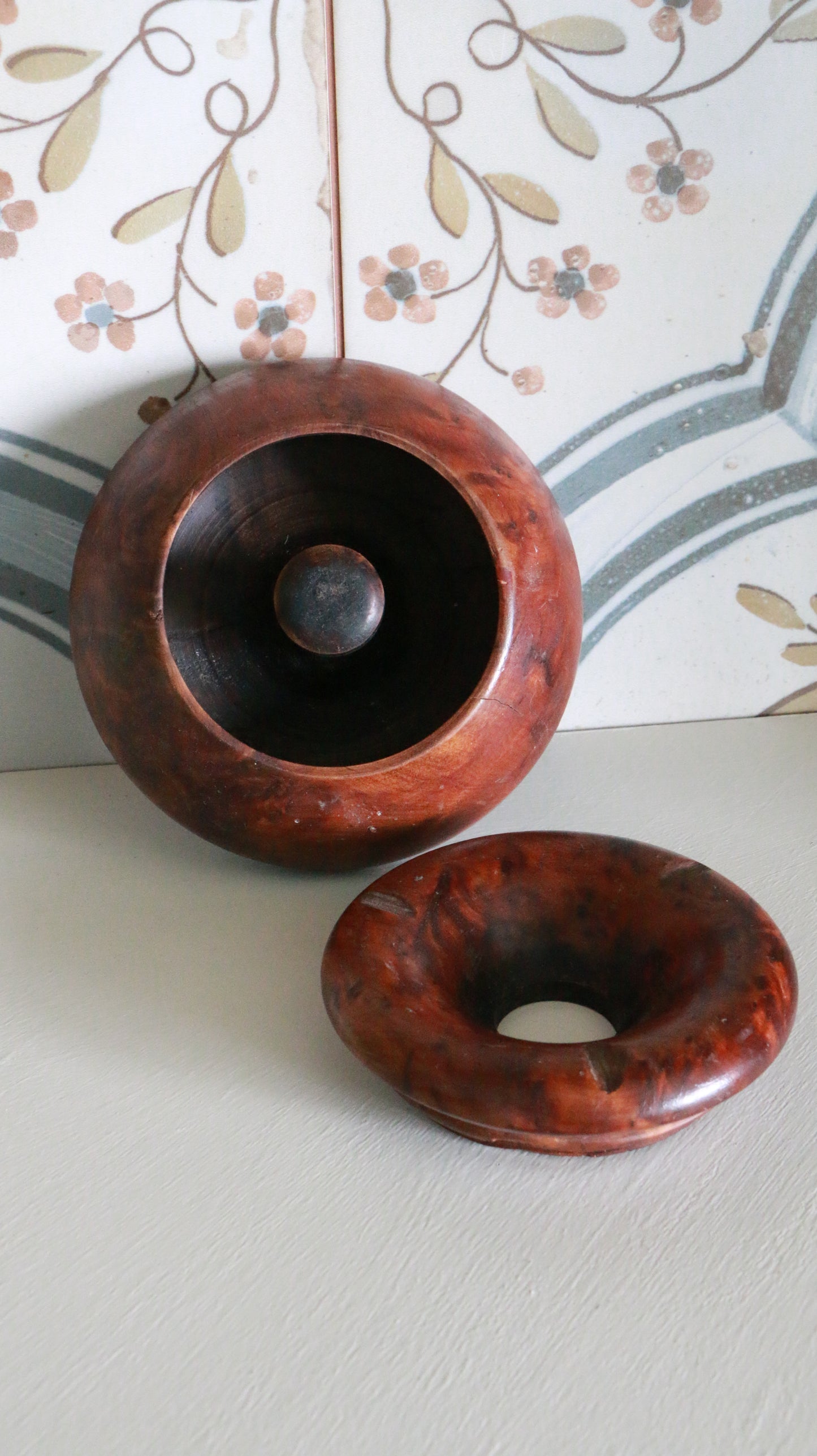 MARRAKESH EDIT - Vintage Morrocan Thuya Burr Wood Ashtray