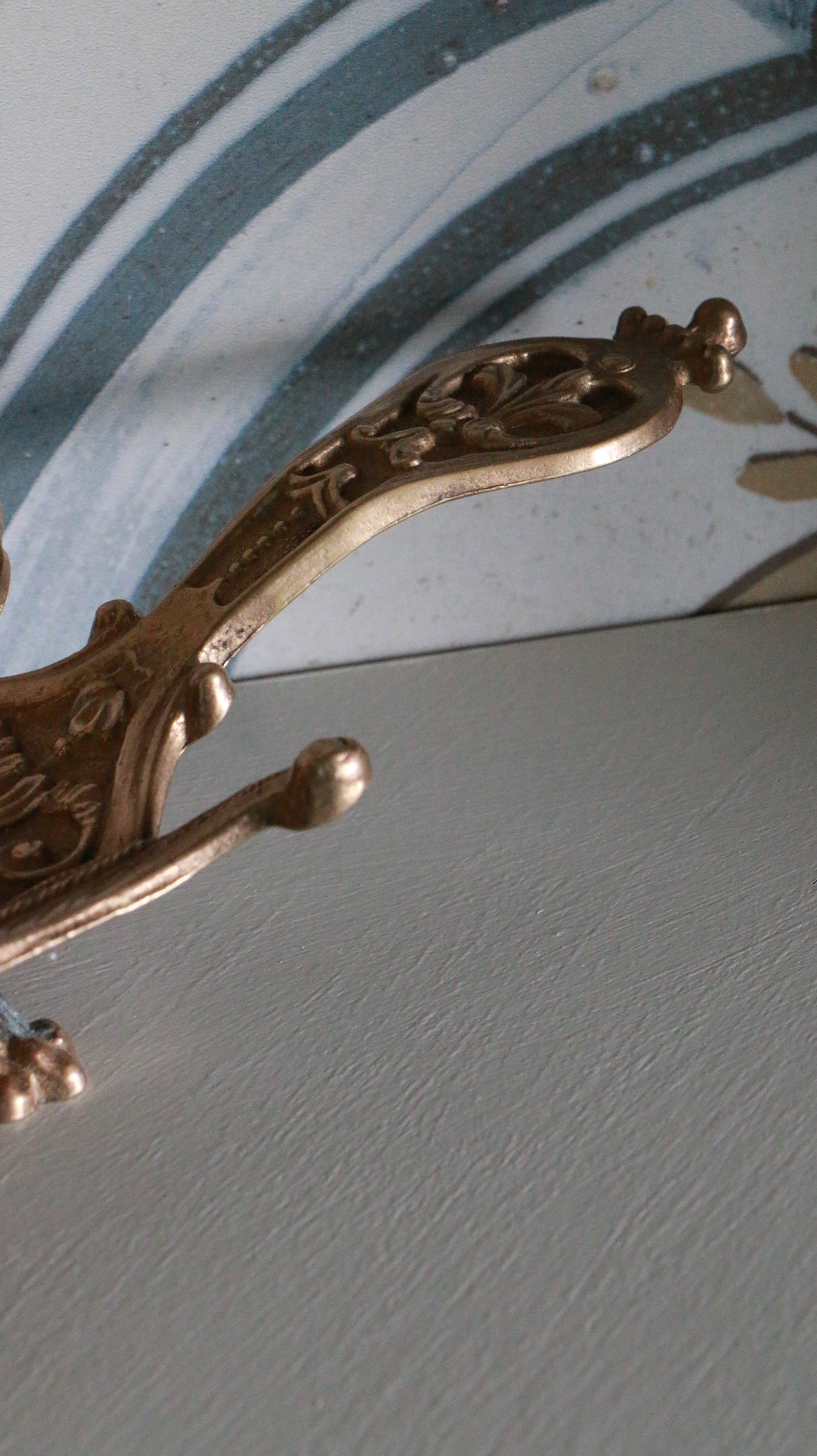 MARRAKESH EDIT - Vintage Brass Peacock Candle Holder
