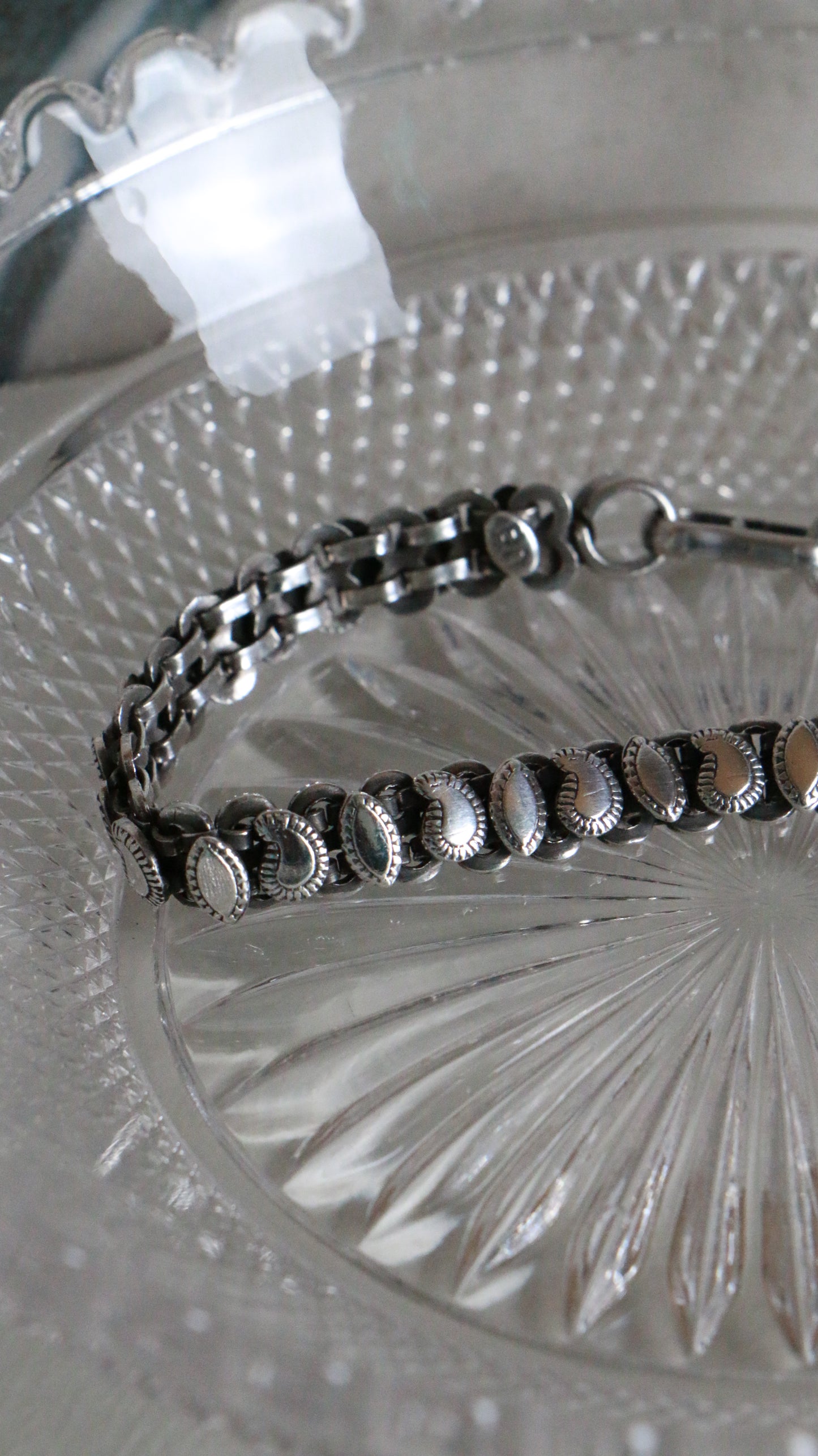 MARRAKESH EDIT - Vintage Signed RA Rajasthan Traditional Indian Sterling Silver Bracelet