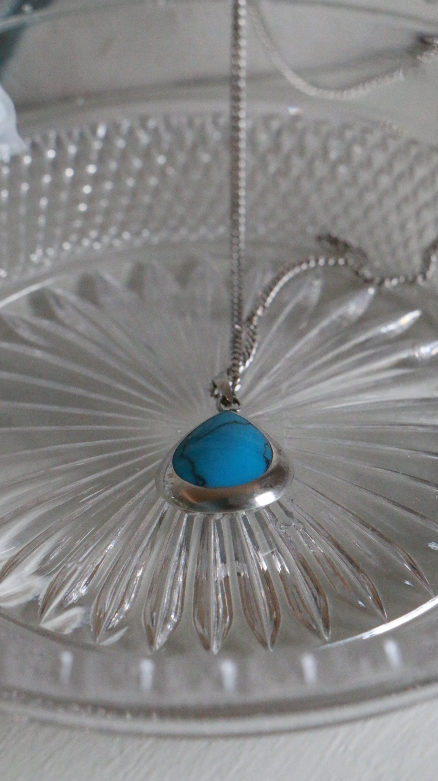 MARRAKESH EDIT - Reversible Mother of Pearl & Simulated Turquoise Sterling Silver Necklace