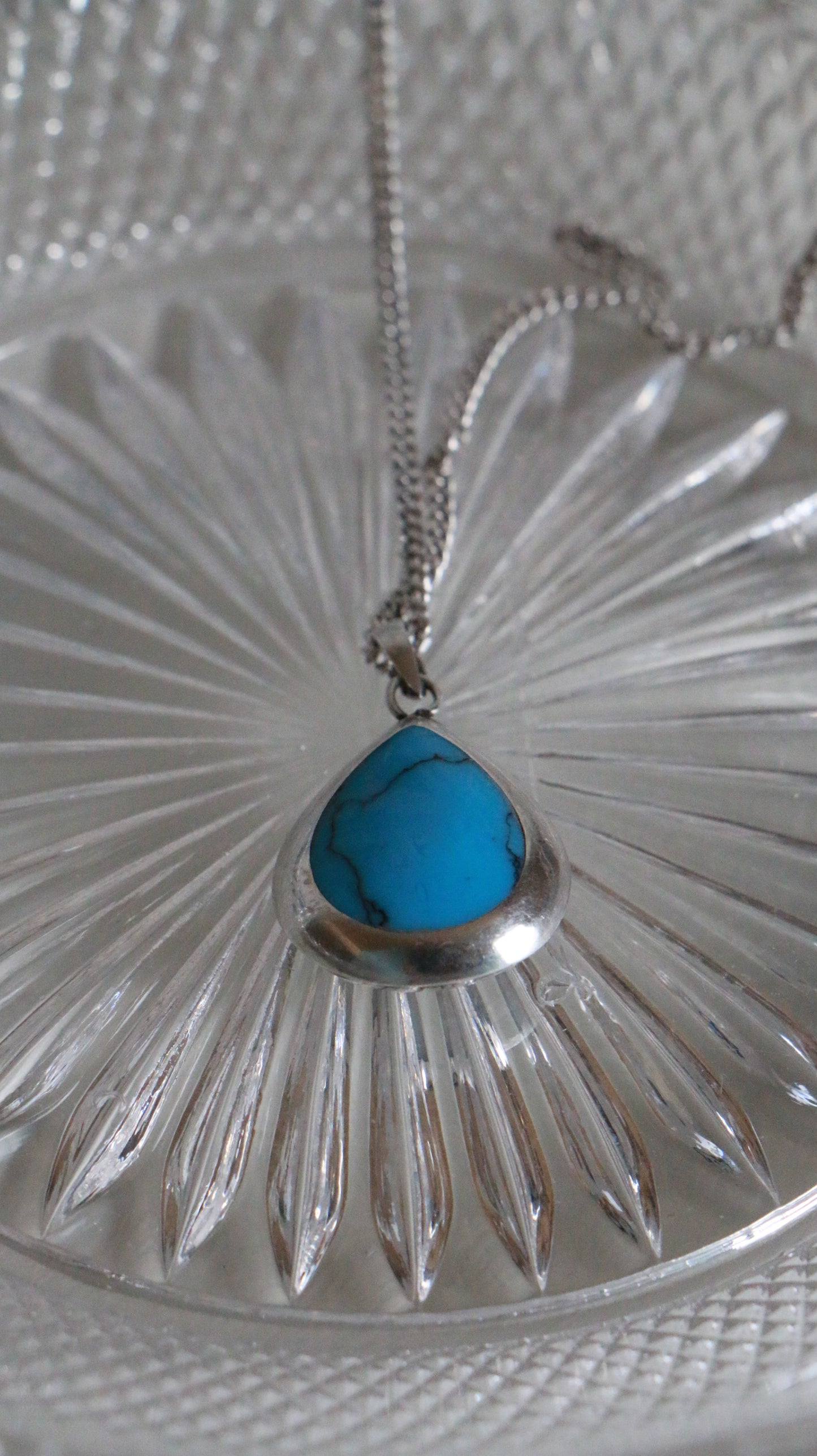MARRAKESH EDIT - Reversible Mother of Pearl & Simulated Turquoise Sterling Silver Necklace