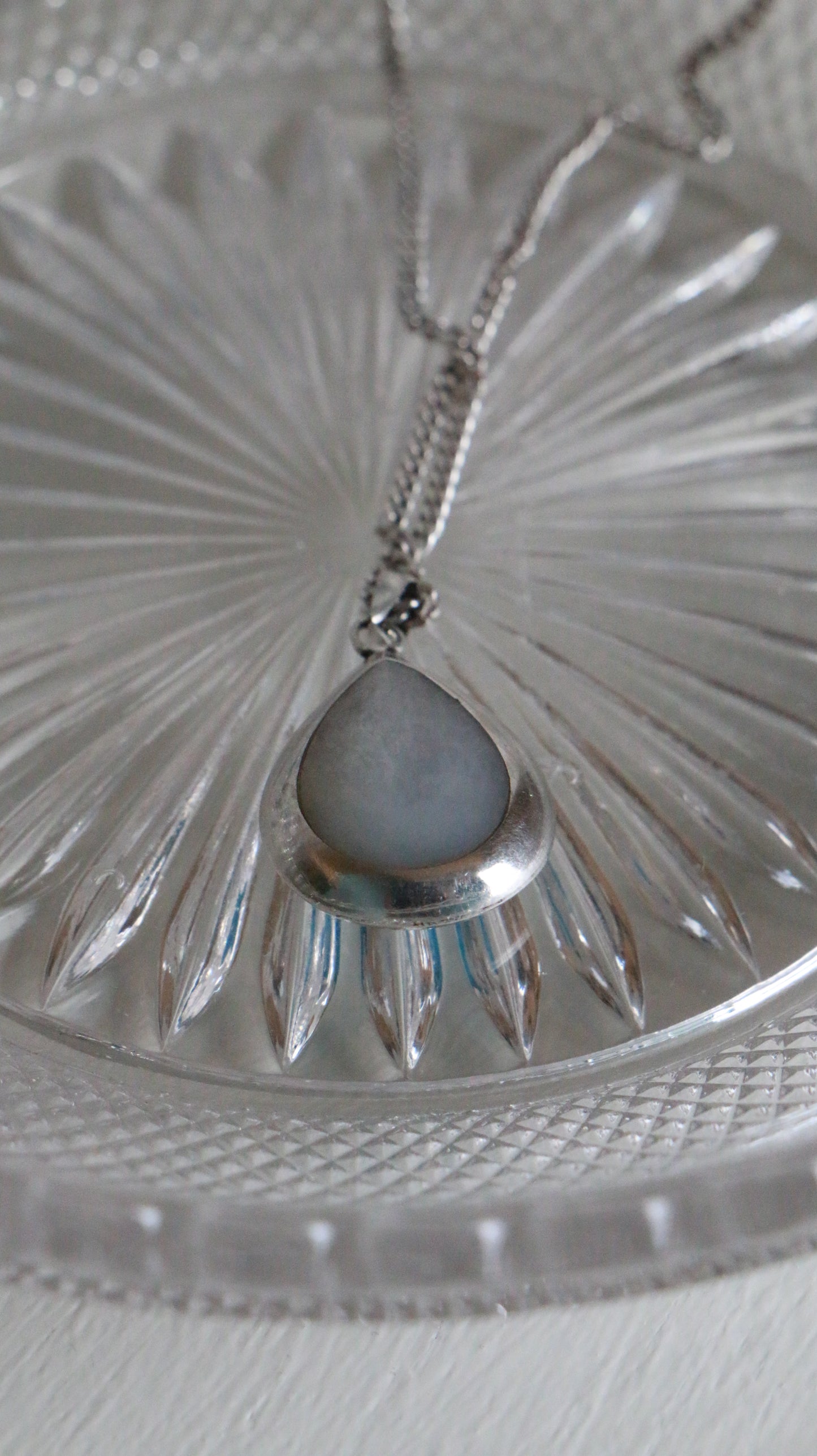 MARRAKESH EDIT - Reversible Mother of Pearl & Simulated Turquoise Sterling Silver Necklace