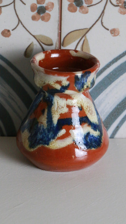 Handmade Miniature Vase by Cliff Youghal Ireland