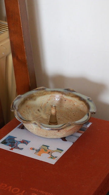 Nichols Pottery Stoneware Ring Holder Dish