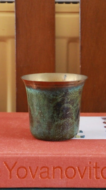 Vintage Brass Cup