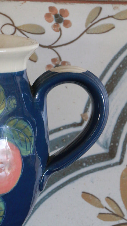 Vintage Forrester Bandon Apples Stoneware Large Pitcher