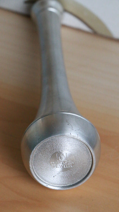 Vintage Pewter Bud Vase – Tumasek Pewter, Singapore